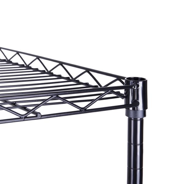 4-Tier Wire Shelving Unit Metal Storage Rack