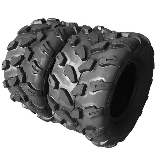 Set of 2 ATV Tires 20X9.50-8 20X9.5X8 4PR P311 Speed Rating F