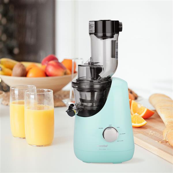 Ban on Amazon platform salesCOMFEE' Juicer Extractor/Ice Cream Maker. 3.4" Chute. 55 RPM Slow Cold Press Masticating and Grinding. Quiet Motor. Reverse Function (Mint Green)