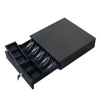 High-end Home Commercial Use Compartment Cash Box Black