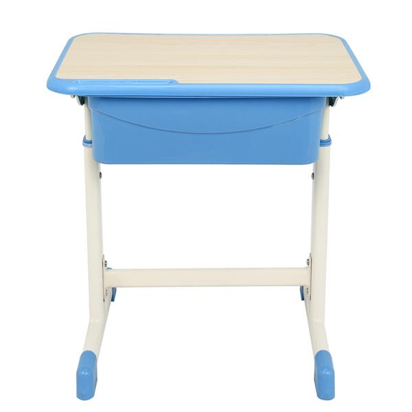 Adjustable Student Desk and Chair Kit Blue