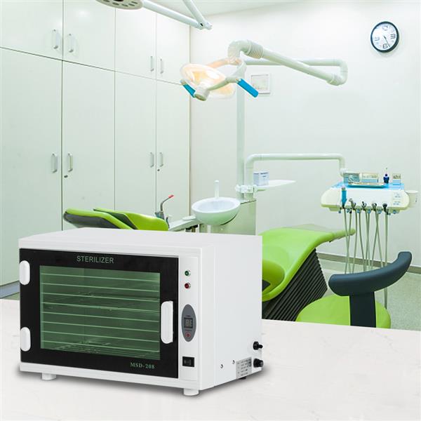 8L UV / Ozone Sterilization Cabinet White