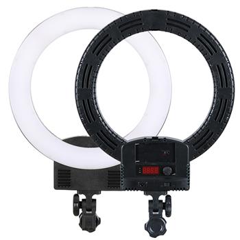 12\\" Upgrade Ultra-thin Infinity Dimming Double Color Temperature LED Ring Lamp Black(Do Not Sell on Amazon)