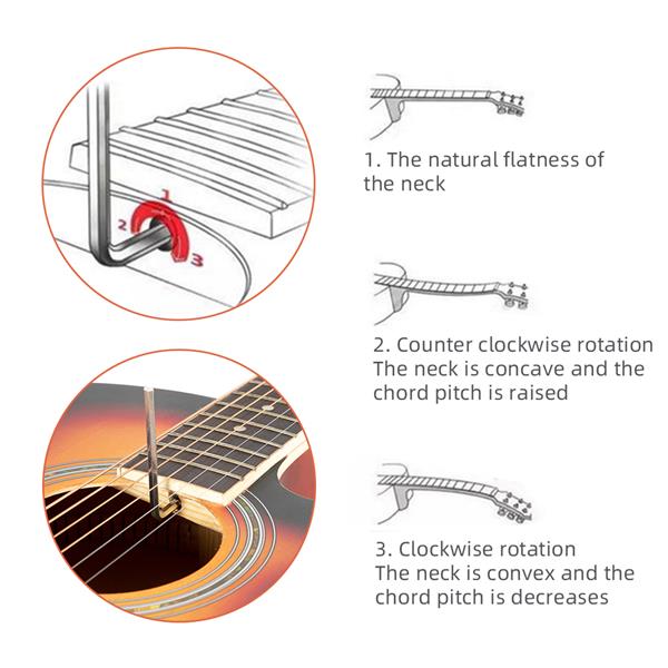 [Do Not Sell on Amazon]  GT501 40 inch Spruce Front Cutaway Folk Guitar with Bag & Board & Wrench Tool Gradient Sunset(Do Not Sell on Amazon)