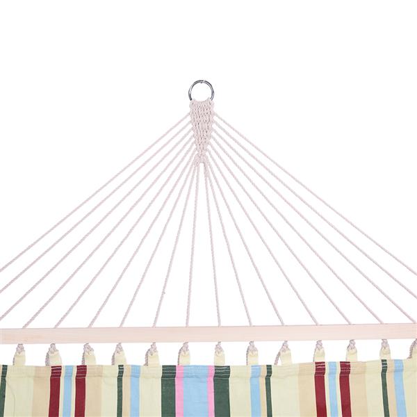 2人吊床 印花米色 210*140cm-17