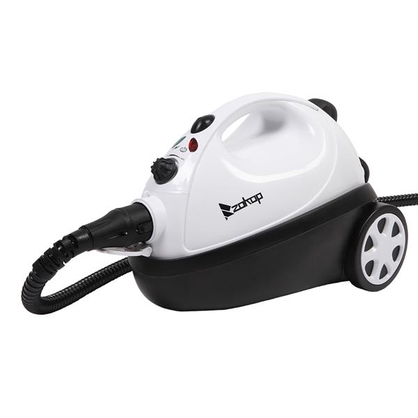 ZSC-1 1500W ETL Certification American UL Plug Stainless Steel Pot Steam Cleaner 19 Accessories - White