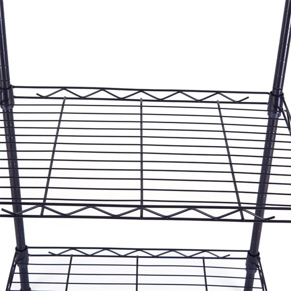 4-Tier Wire Shelving Unit Metal Storage Rack