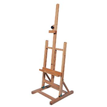 HJ-10 Red Beech Wood Portable Tabletop Easel Small Size Wood Color