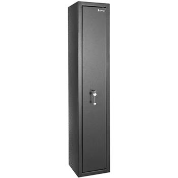 H1300 x W250 x D250 mm Can Hold 3 Rifles Blade Lock Gun Cabinet / Safe Safe-Black