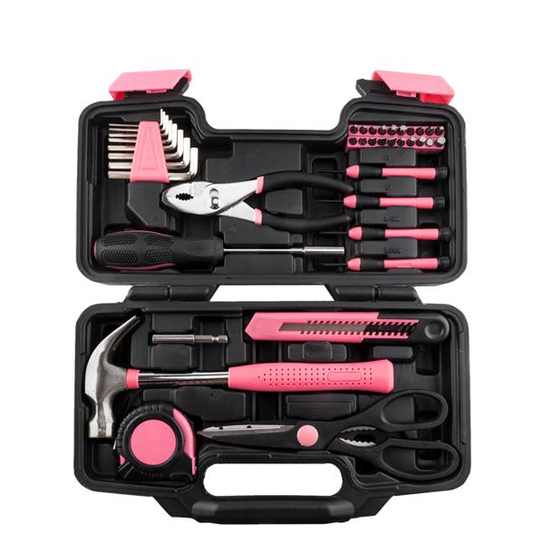  39pcs Tool Kit Pink