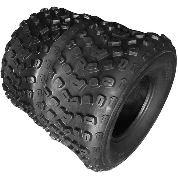 ATV Tires 22x11-10 Front, Left, Rear, Right 6 PR A005 Tubeless [Set of 2]