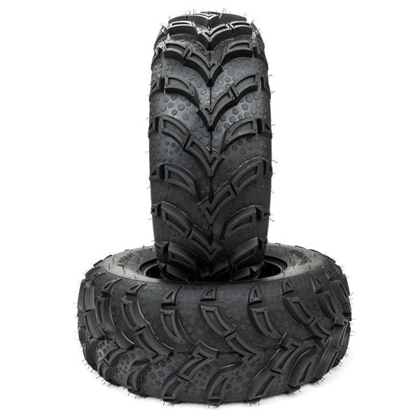 Black 1x Tire Front /6PR P377 Weight: 18.96 lbs Speed Rating: F Rubber
