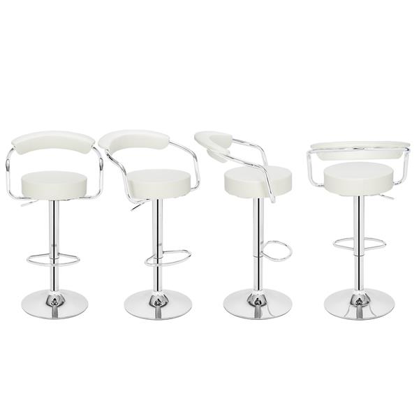 SSJ-105 High-grade Round Back Cushion BlackBar White