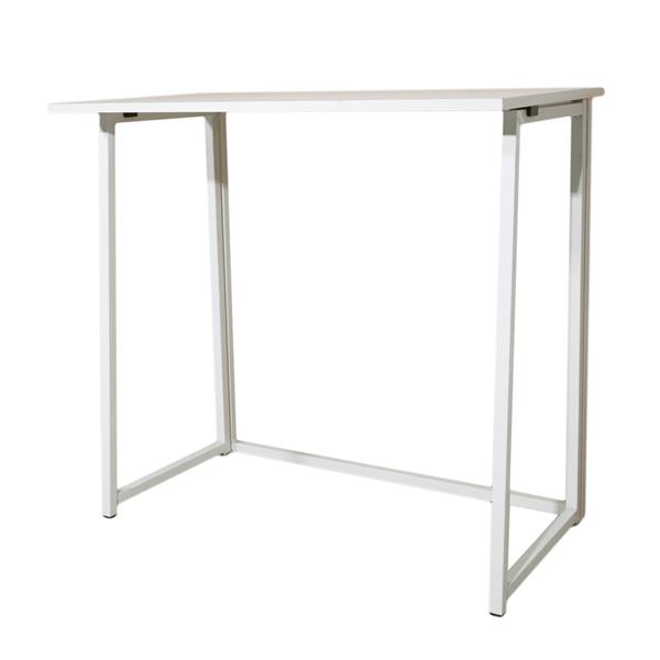 Simple Collapsible Computer Desk White