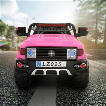 LZ-9922 Off-Road Vehicle Double Drive 35W*2 Battery 12V7AH*1 With 2.4G Remote Control Pink