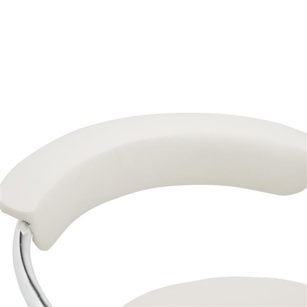 SSJ-105 High-grade Round Back Cushion BlackBar White
