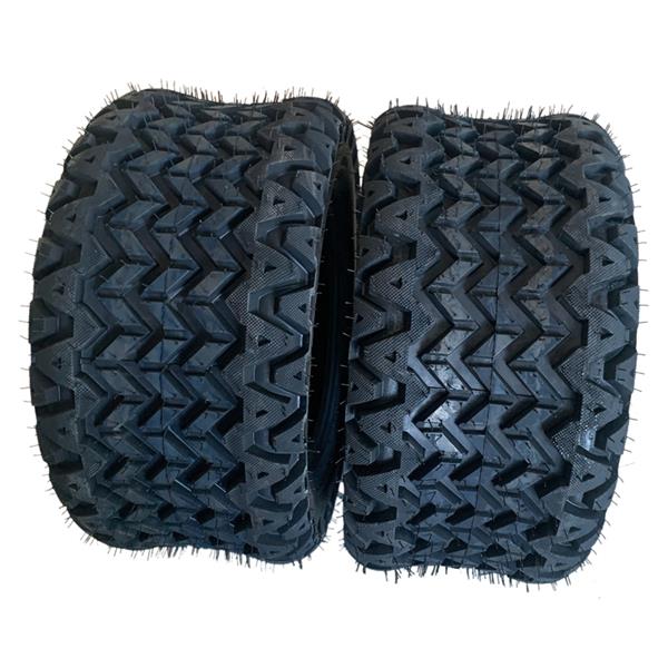 Pair of 23x10.50-12 6 Ply Lawn Mowers turf Tires Tubeless 1000lbs