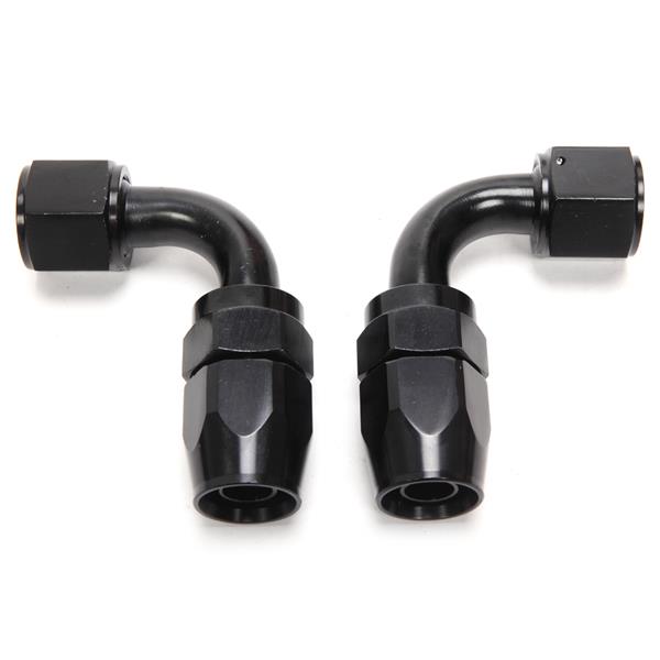 10AN 16-Foot Universal Black Fuel Pipe   10 Black Connectors