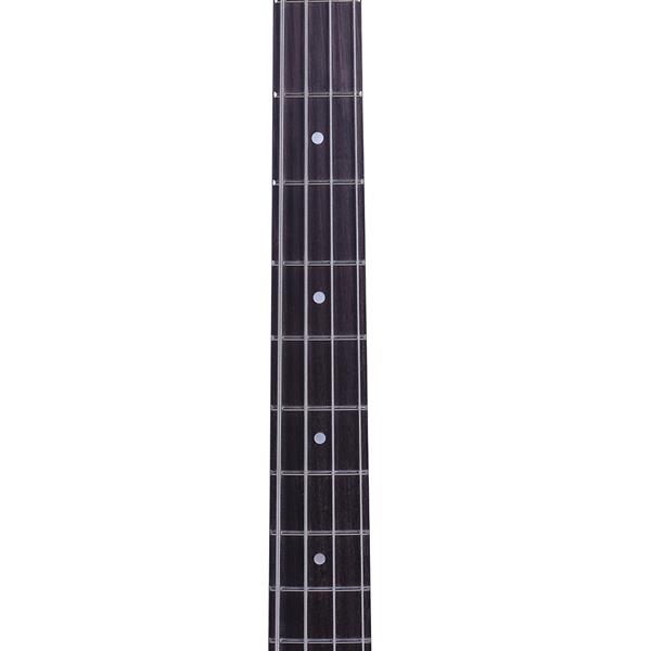 Exquisite Stylish IB Bass with Power Line and Wrench Tool Black 
