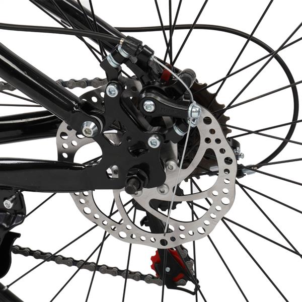 折叠山地车26寸21速黑色(AM 禁售)-10