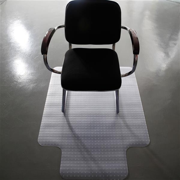 90 x 120 x 0.2cm PVC Home-use Protective Mat for Floor Chair Transparent