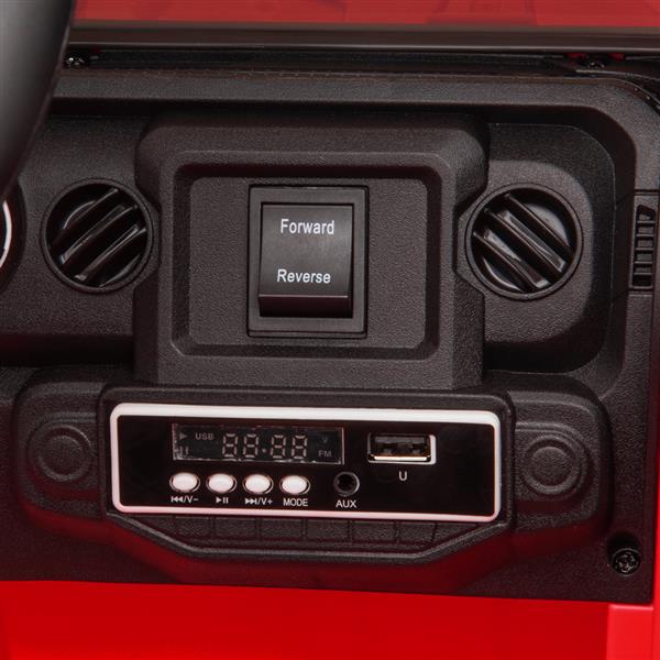 LEADZM LZ-922 Electric Car Dual Drive 35W*2 Battery 12V4.5AH*1 with 2.4G Remote Control Red