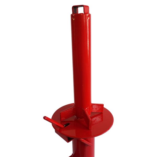 New Manual Portable Hand Tire Changer Bead Breaker Tool Mounting Home Shop Auto Red