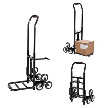 Oshion Portable Stair Climbing Cart 330 lbs Capacity with 6 Wheels