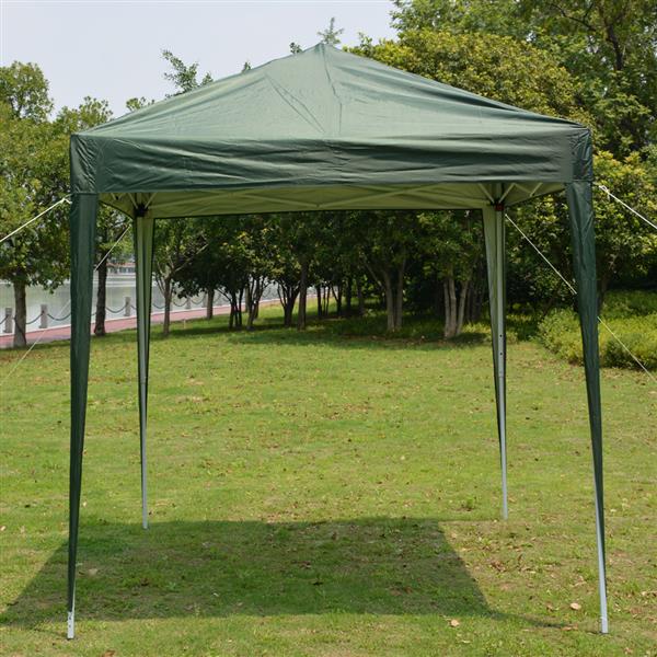 2 x 2m Practical Waterproof Right-Angle Folding Tent Green
