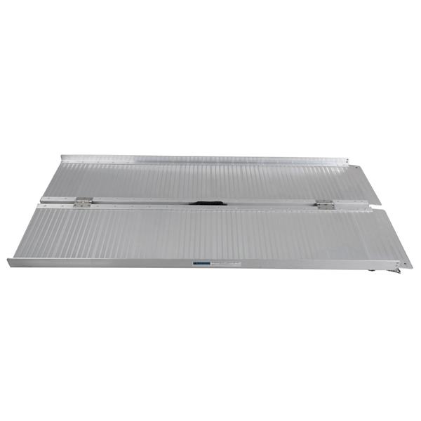 5ft Two-section Wheelchair Ramps Silver