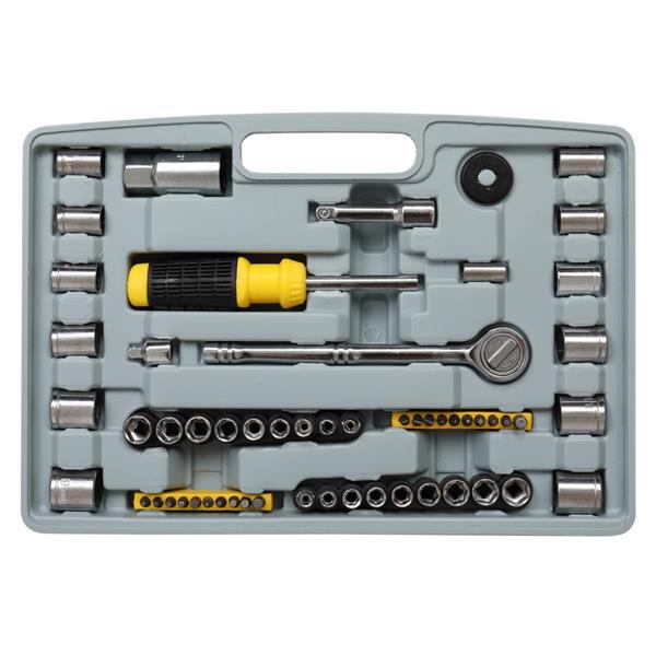 99PC-Machine Tool Set Grey Black