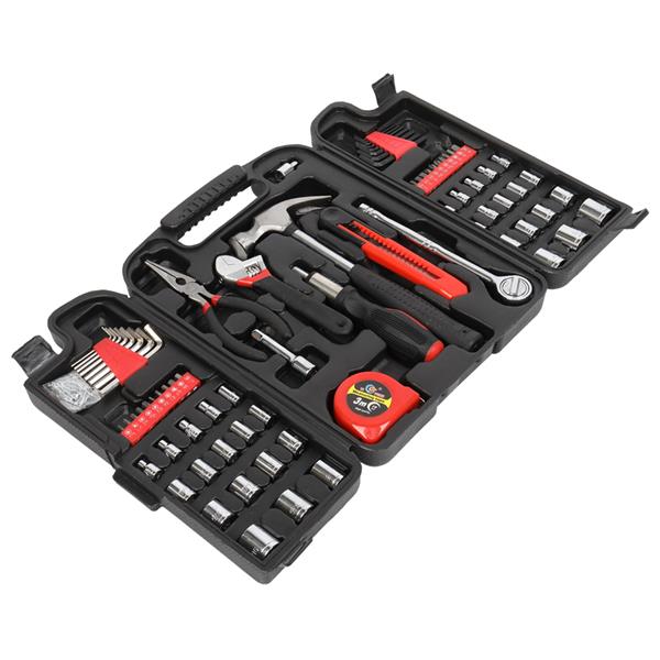 186pc Tool Set Black & Red
