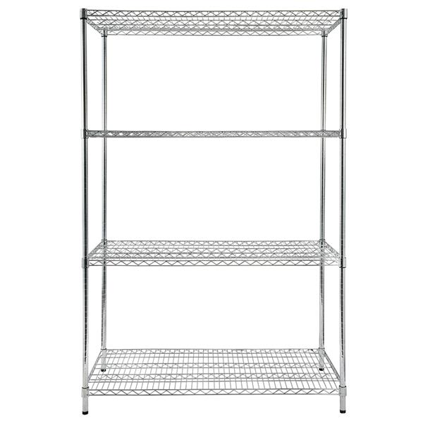 4-Shelf Wire Shelving Unit