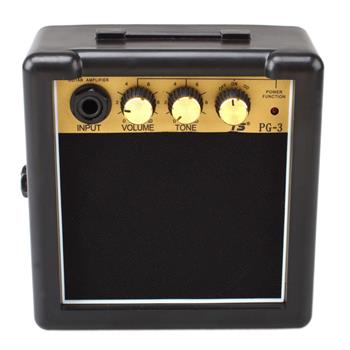 GT-3W Portable Mini Electric Guitar Amplifier Black and Golden  Suitable for Acoustic and Electric Guitars Not for Bass