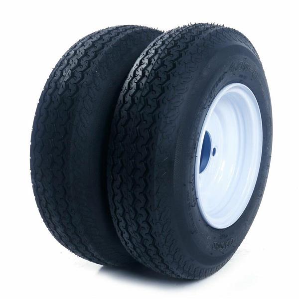 One tire 4.80-8(4lug) 4PR P819  White RIM