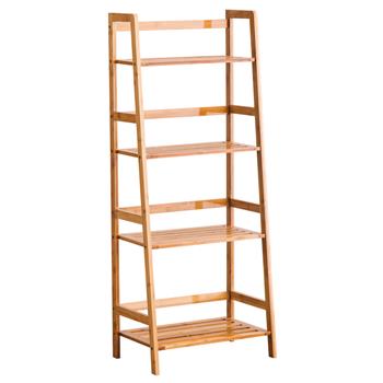 [48*30*119CM] T-Shaped Bookshelf Wood Color