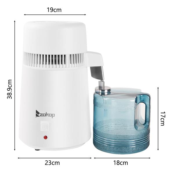 4L Countertop Home Water Distiller Machine