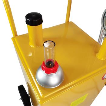 30 Gallon Gas Caddy Tank Storage Drum Gasoline Diesel Fuel Transfer Bright Yellow JGC30 RAL1003