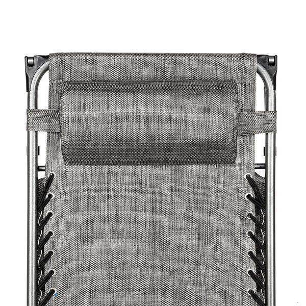 22管带头蓬折叠椅 休闲椅-灰色-13