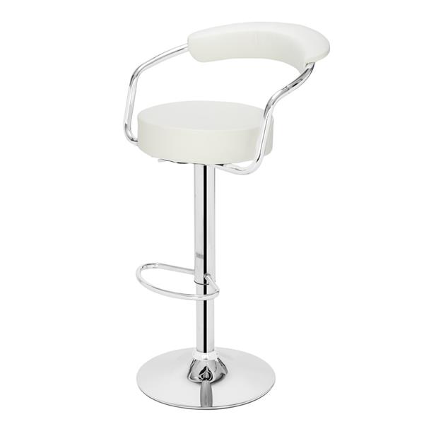 SSJ-105 High-grade Round Back Cushion BlackBar White
