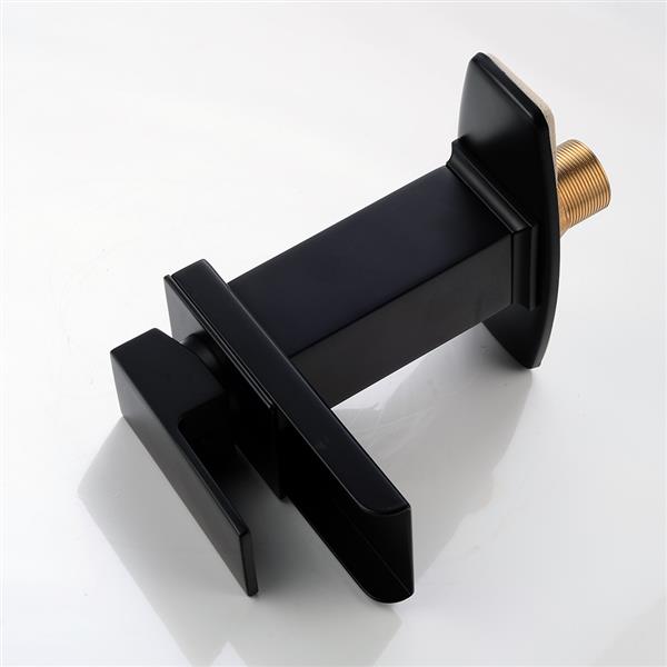 Bathroom Basin Faucet Waterfall Spout Sink Mixer Tap Oil Rubbed Bronze