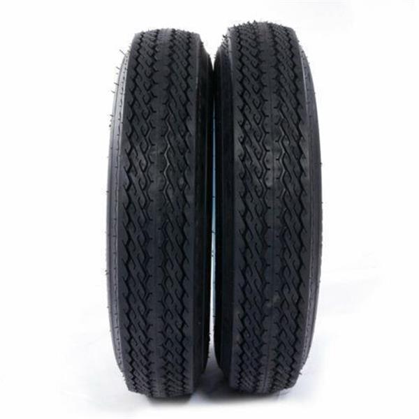 One tire 4.8-12-4PR-4LUG P811 White RIM