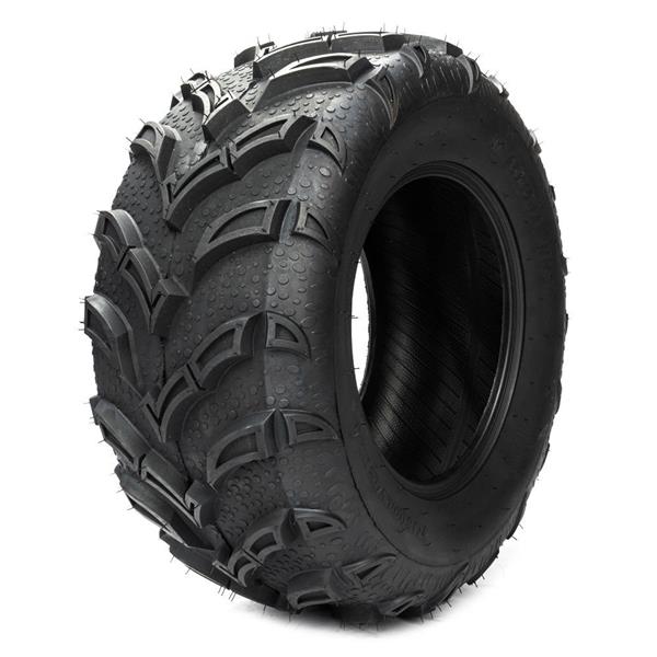 25x10-12 6PR P377 PSI 14 with Black ATV/UTV Rear Tires 1pcs