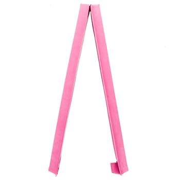 8 Feet Young Gymnasts Cheerleaders Training Folding Balance Beam Pink Plain Flannelette & Pink PVC