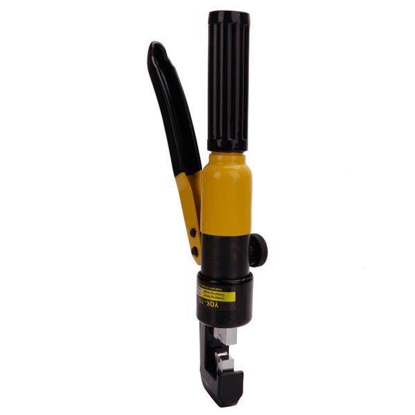 YQK-70 Domestic Use 10T Hydraulic Pliers with 9 Dies Black & Yellow