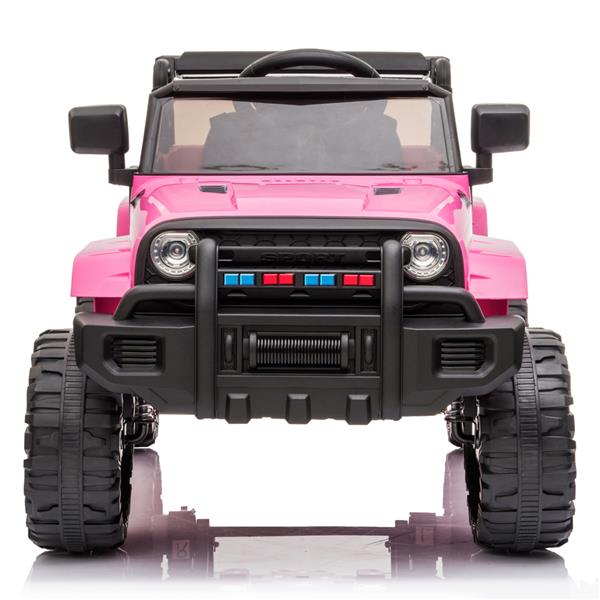 LEADZM LZ-922 Electric Car Dual Drive 35W*2 Battery 12V4.5AH*1 with 2.4G Remote Control Pink