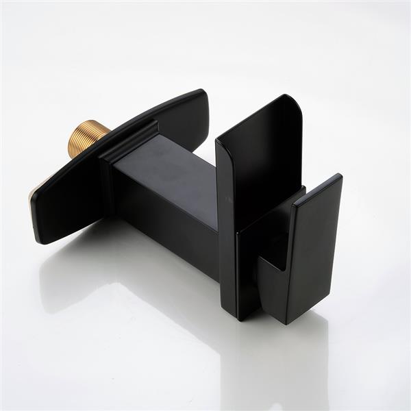 Bathroom Basin Faucet Waterfall Spout Sink Mixer Tap Oil Rubbed Bronze