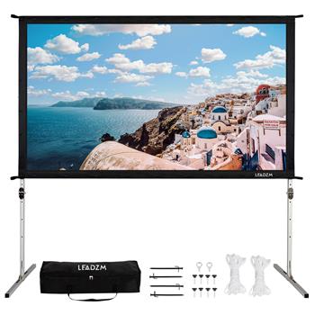 120\\" 16:9 Fast Folding Screen Outdoor Indoor Portable Projector Screen