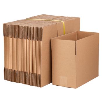100 Corrugated Paper Boxes 8x6x4\\"（20.3*15.2*10cm）Yellow