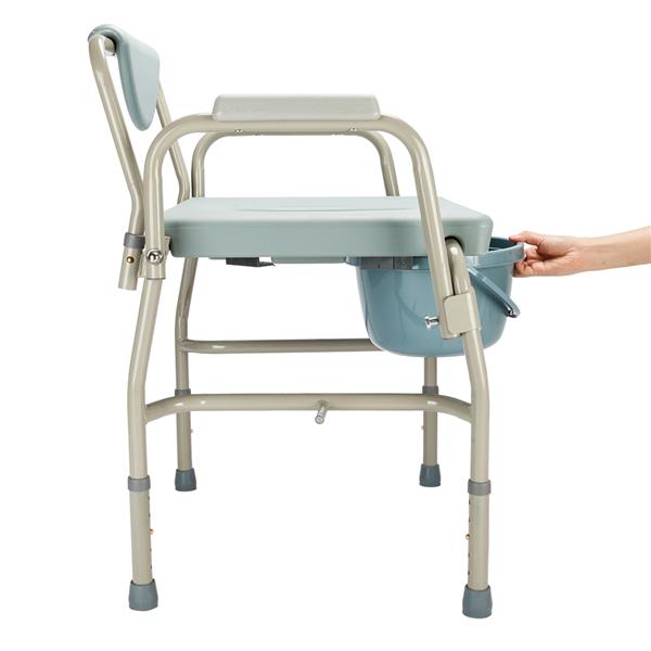 Medical Bariatric Drop-Arm Commode